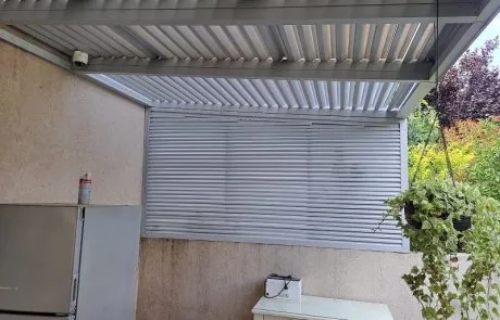 פרגולות אלומיניום חשמליות